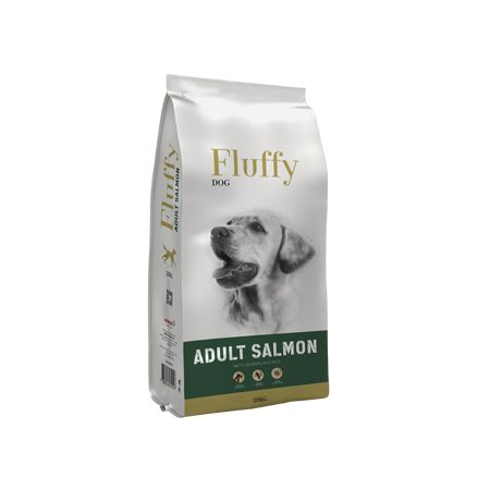 Fluffy Dog Adult Salmon 20Kg