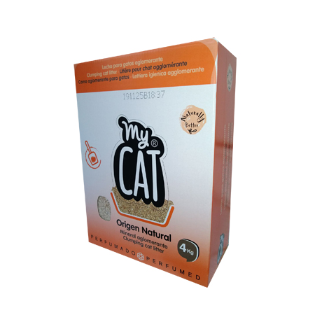 Areia para Gato Mycat 4Kg